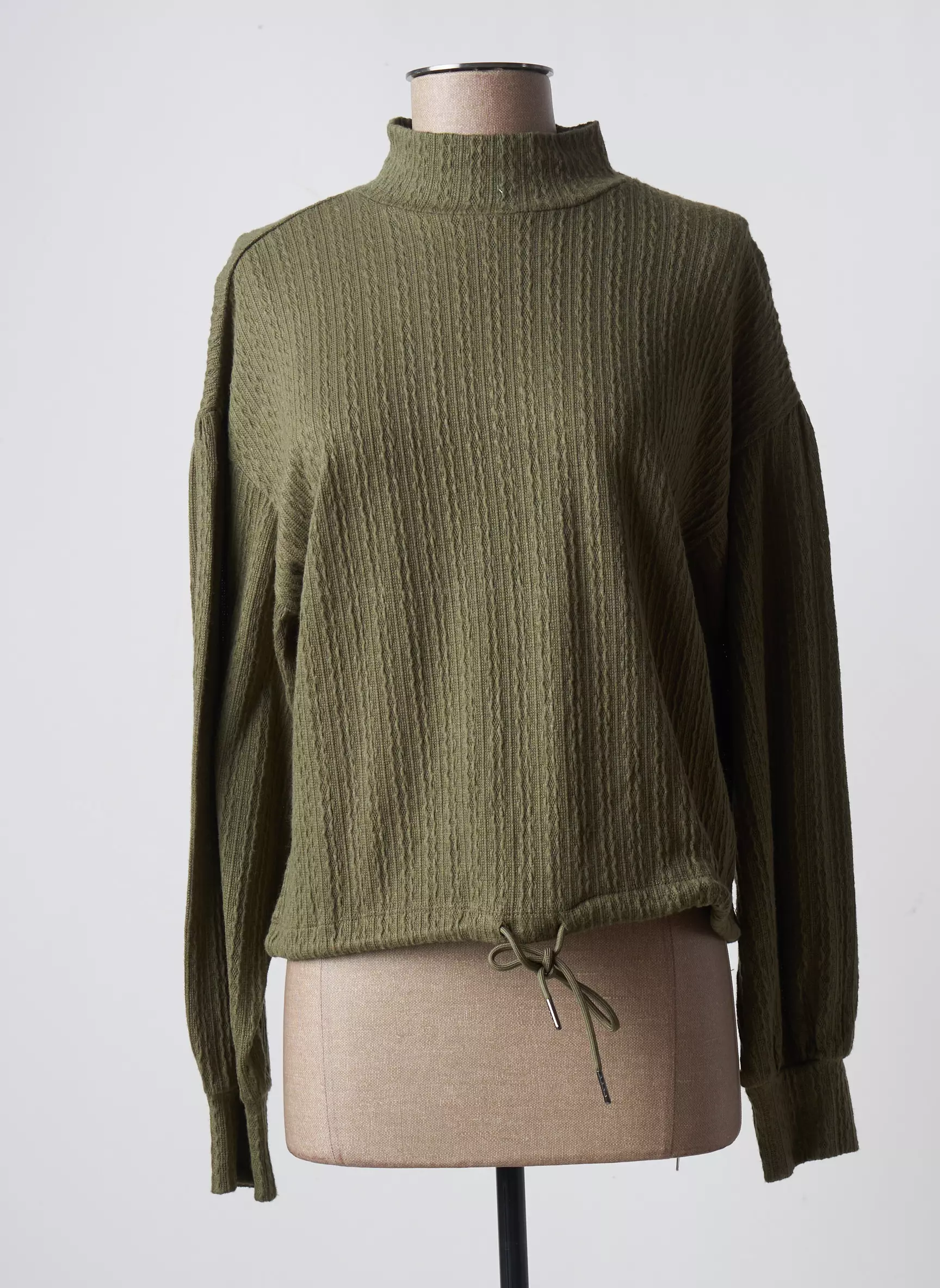 Cache Cache Pulls Femme couleur vert