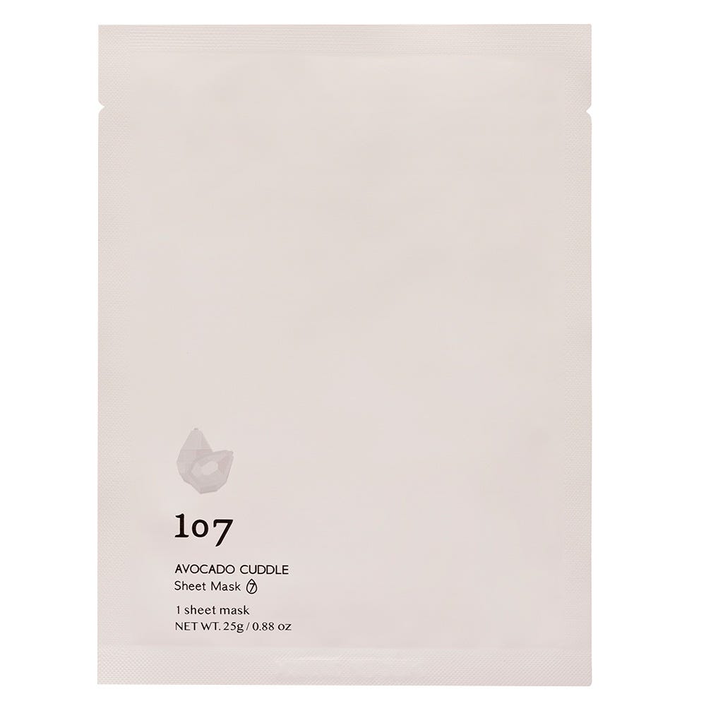 107 Beauty Avocado Cuddle Sheet Mask 25 g