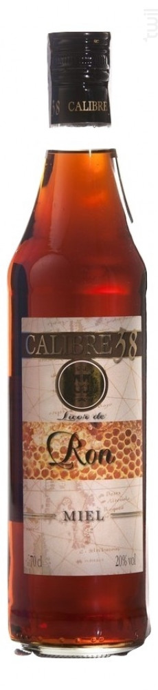 Rhum Ambré Miel 38 Calibre Destilerias Espronceda