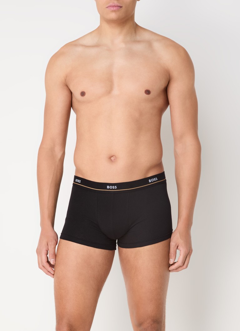 HUGO BOSS Boxer shorts with logo waistband in 5-pack