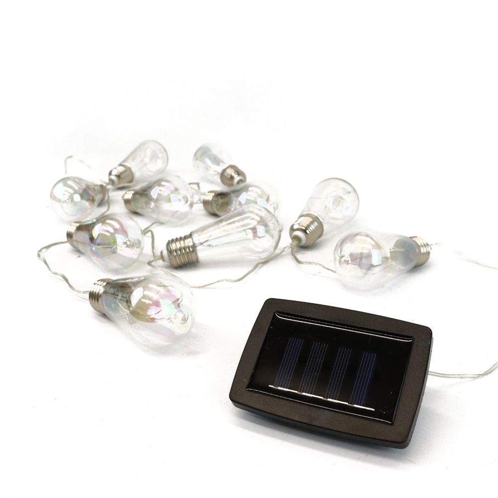 Gardenwize LED 10 Lichter Solarstrom Lichterkette