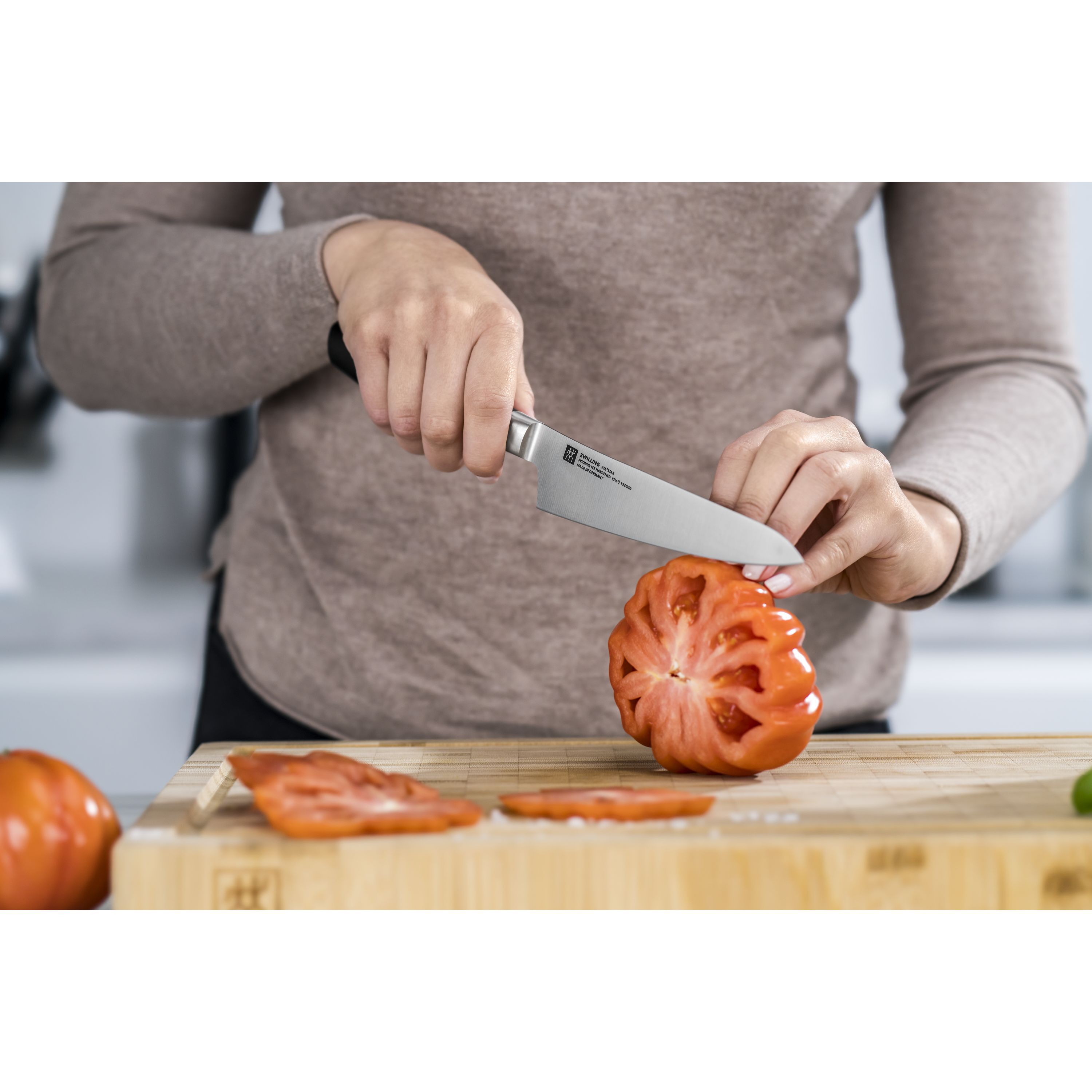 Kochmesser compact 14 cm, Schwarz