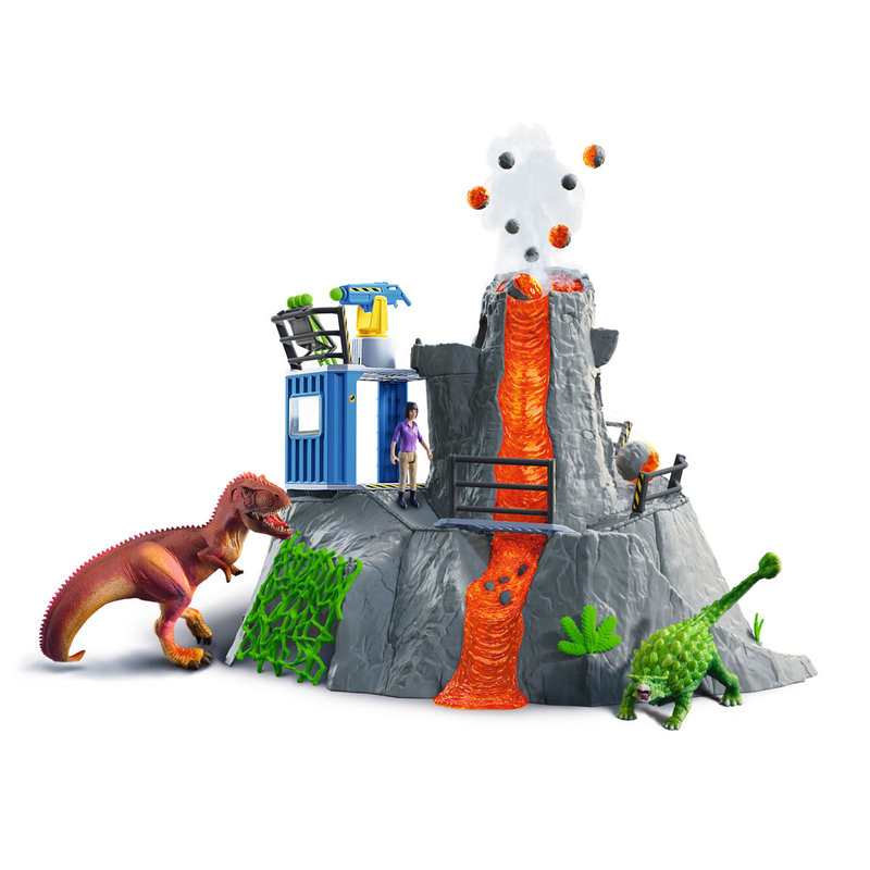 Expédition au grand volcan Dinosaurs Schleich