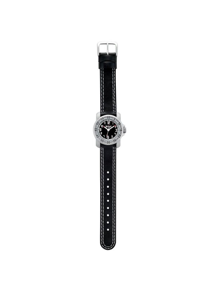 Scout Quarzuhr 280376033 in silber / schwarz günstig kaufen onesize