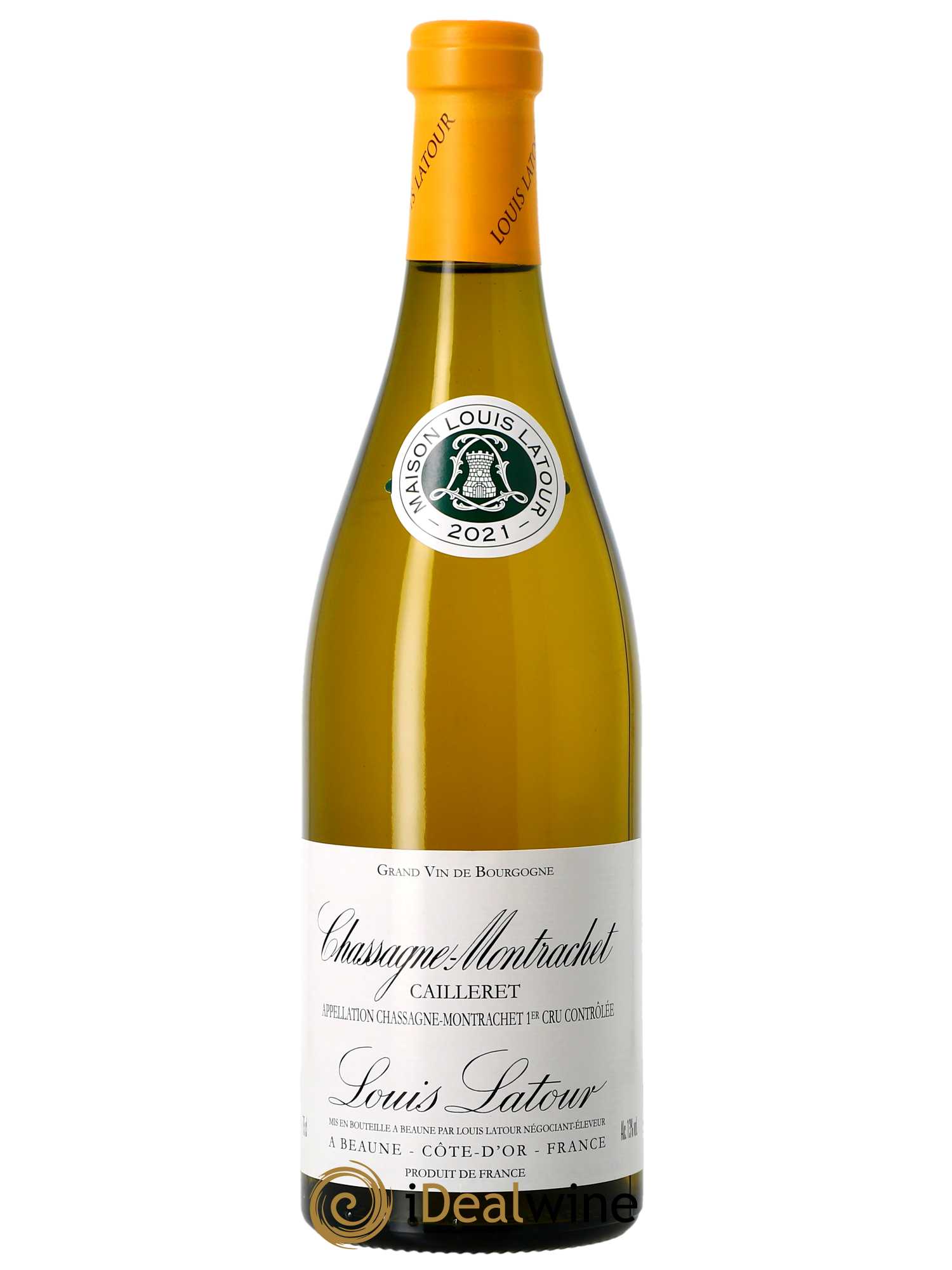 Chassagne-Montrachet 1er Cru Cailleret Louis Latour  2021 - Lot de 1 Bouteille