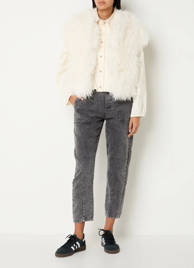 10DAYS Bobbie faux fur vest