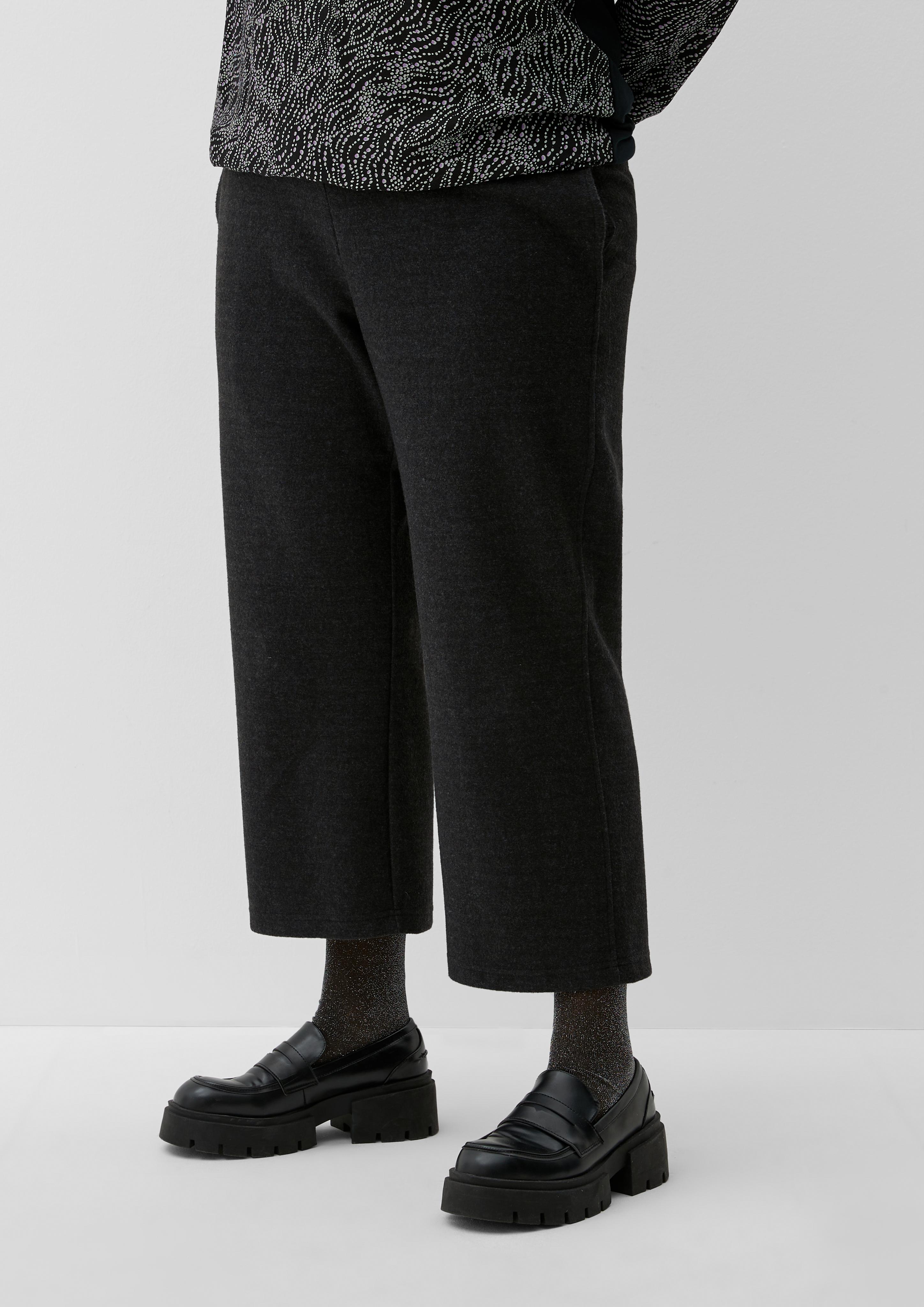 Relaxed: Sweathose in Woll-Optik  2128109-98W0