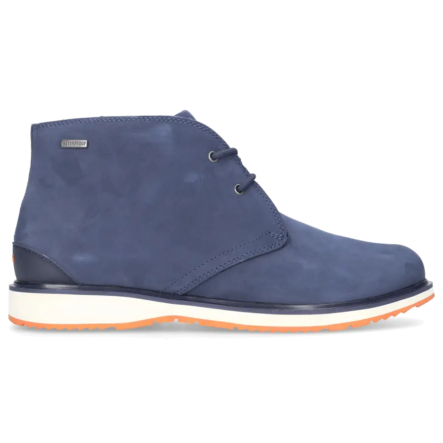 Swims - Stiefeletten BARRY CHUKKA CLASSIC Veloursleder - blau