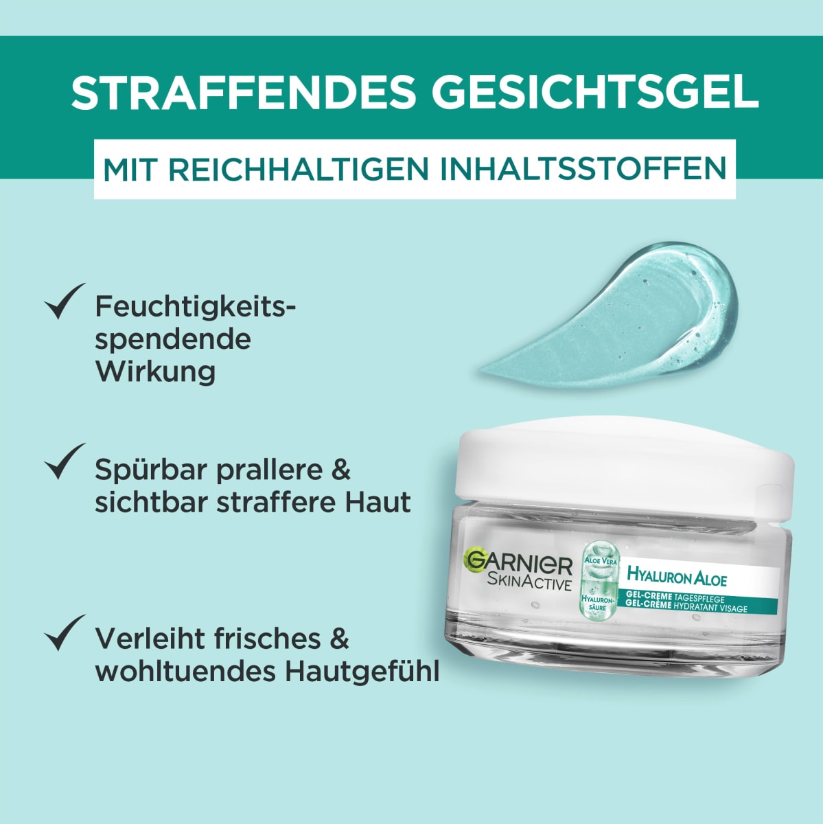 Gesichtscreme Hyaluron Aloe, 50 ml