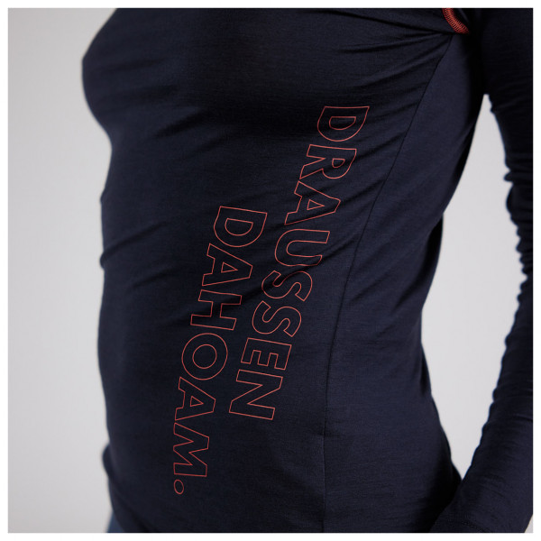 Ein schöner Fleck Erde - Women's Merino L/S Draussen zu Hause. - Longsleeve