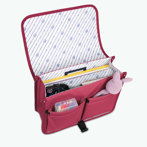 Discover Medium Schoolbag, Grignan Pink