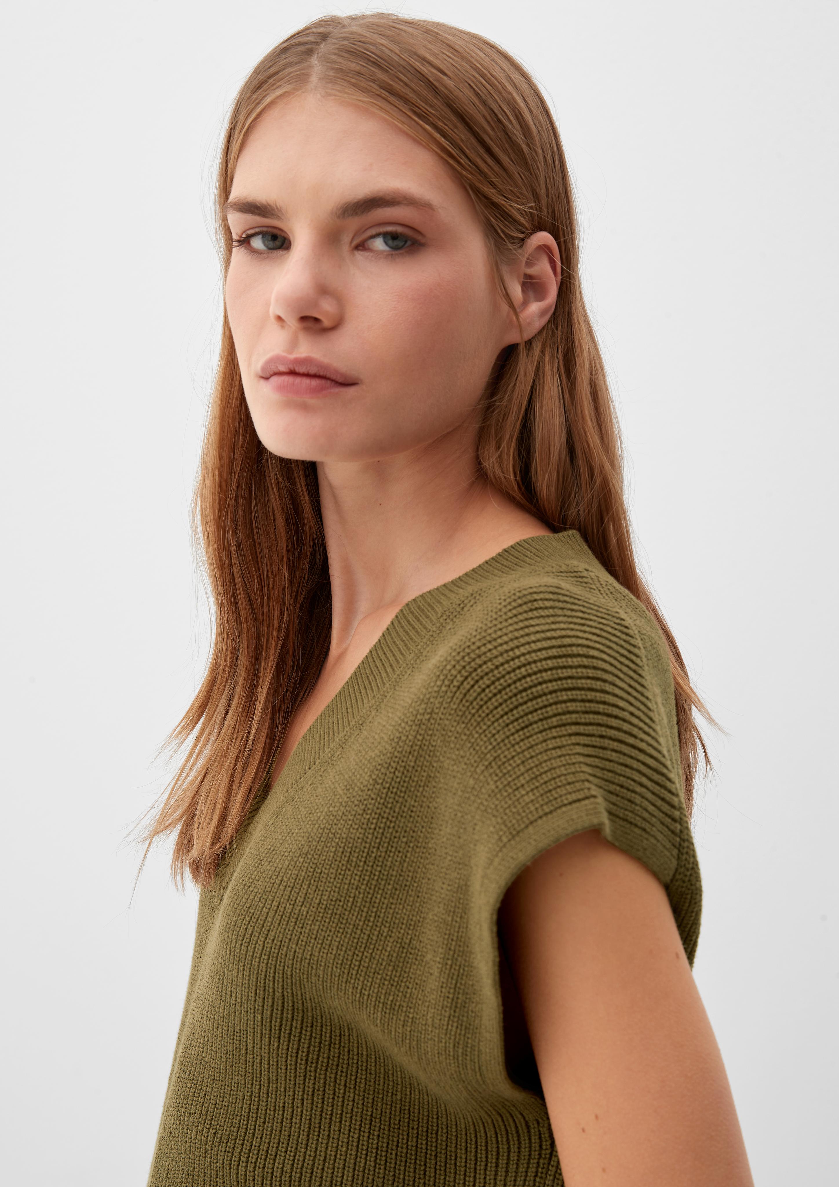 Strickpullunder mit V-Ausschnitt  2120694-7946