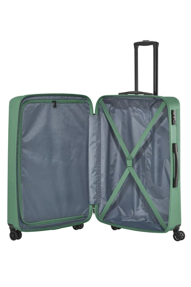 Travelite BALI Trolley mit 4 Rollen Größe L - Grün