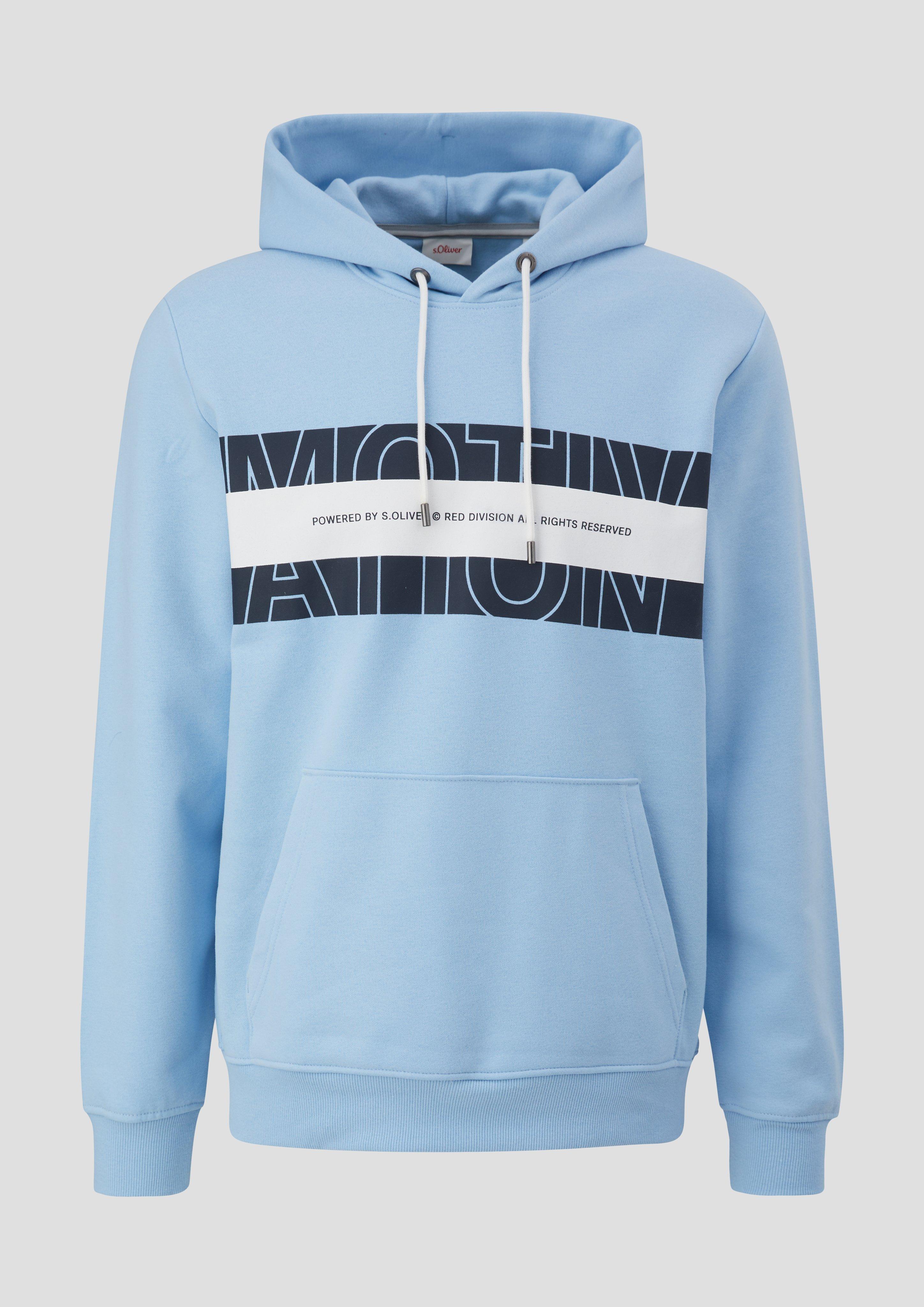 Kapuzenpullover mit Labelprint  2141490-50F1