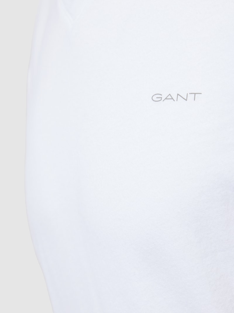 T-Shirt mit Label-Print im 2er-Pack in marineblau
