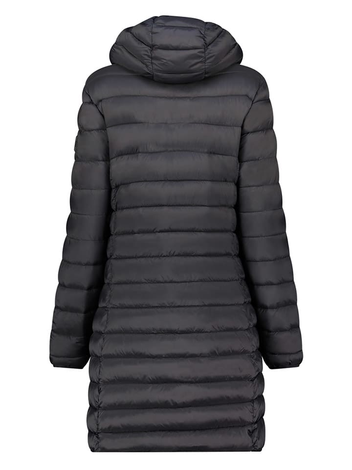 Geographical Norway Steppmantel in Schwarz günstig kaufen
