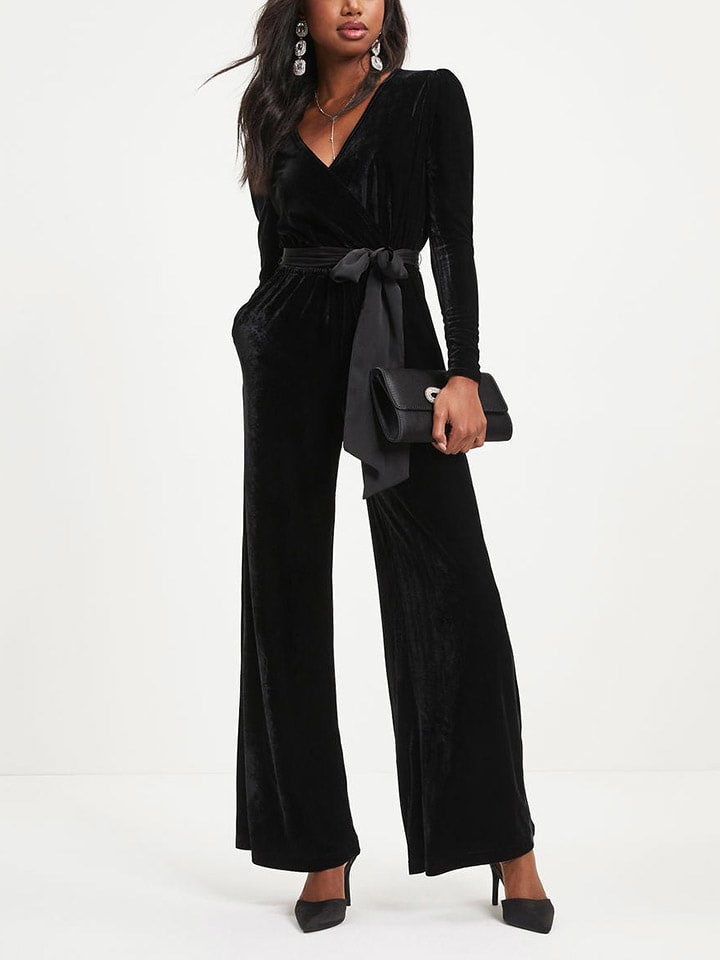 LA Angels Jumpsuit in Schwarz günstig kaufen