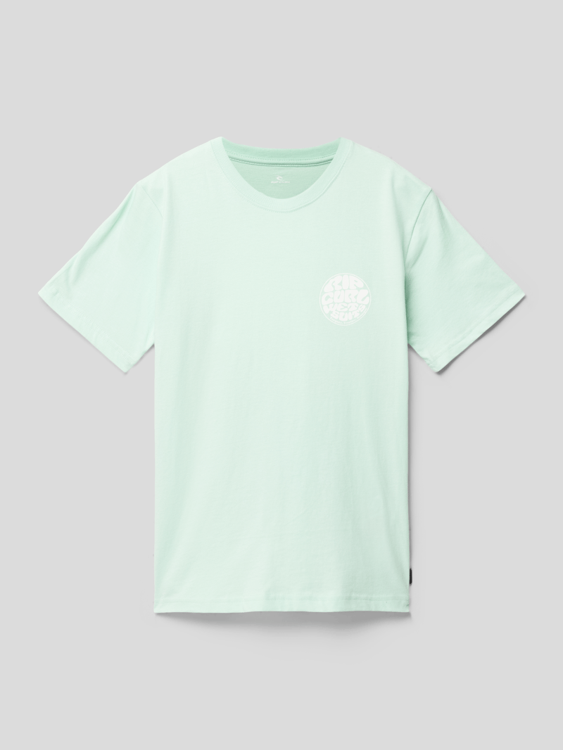 T-Shirt mit Rundhalsausschnitt Modell 'Wetsuit Icon' in mint