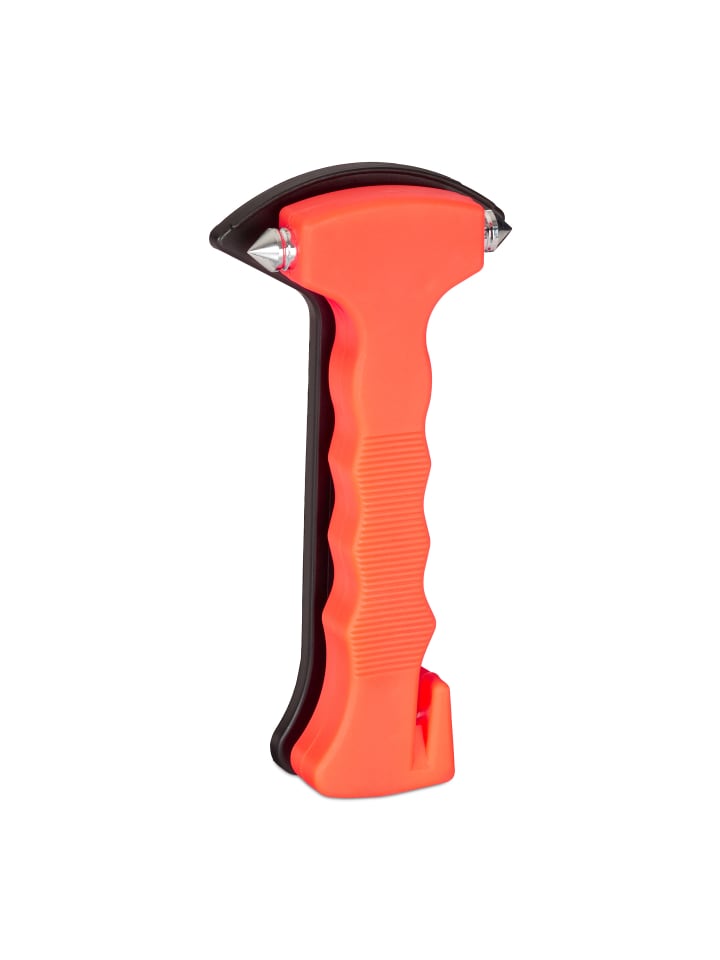 relaxdays 2x Notfallhammer in Orange günstig kaufen onesize
