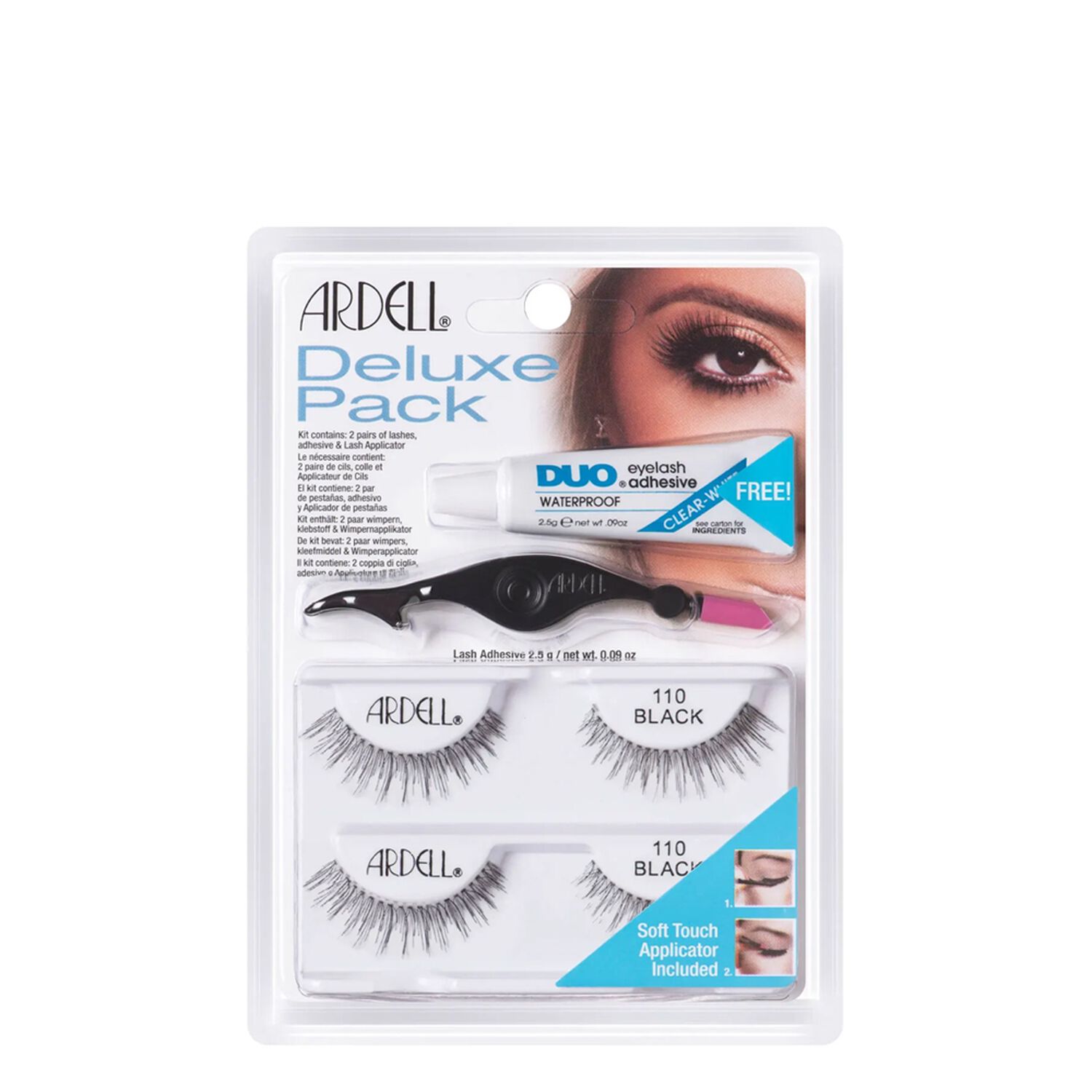 Ardell Faux-Cils Deluxe Kit Cils + Colle + Applicateur