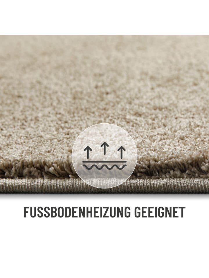 Homie Living Läufer Manta in sand beige meliert günstig kaufen