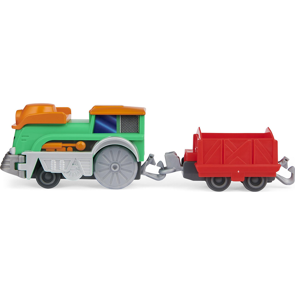 Mighty Express Farm-Frieda Push-and-Go Zug mit Güterwaggon