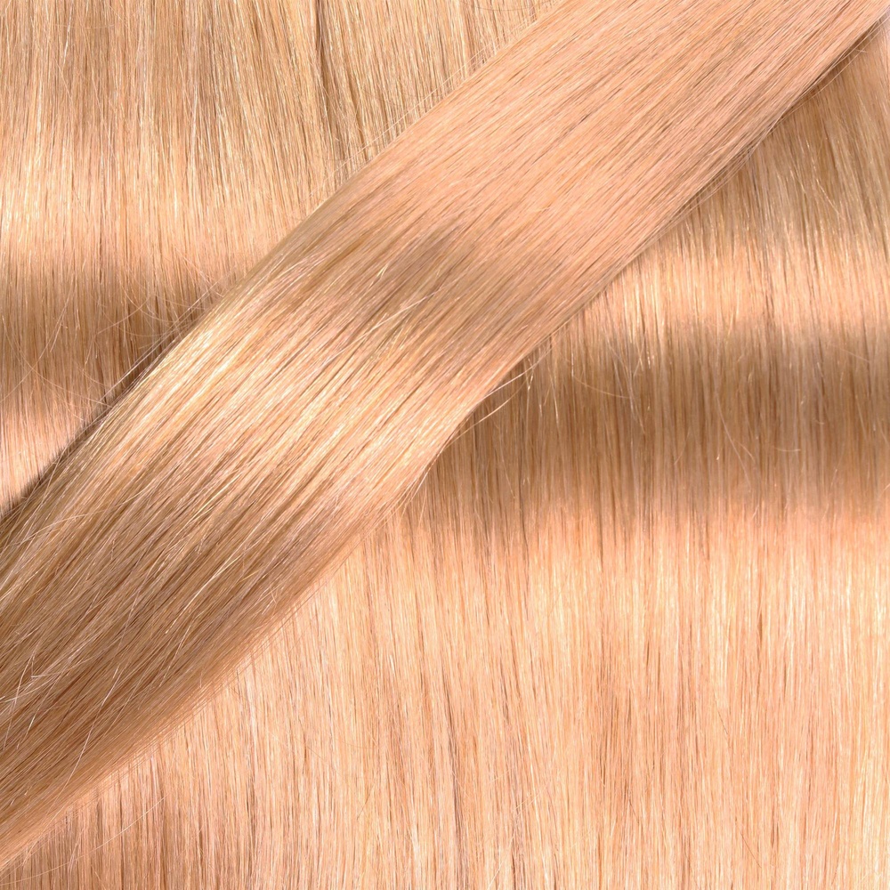 hair2heart Extensions à froid cheveux naturels #27 Blond doré foncé 1g extensions