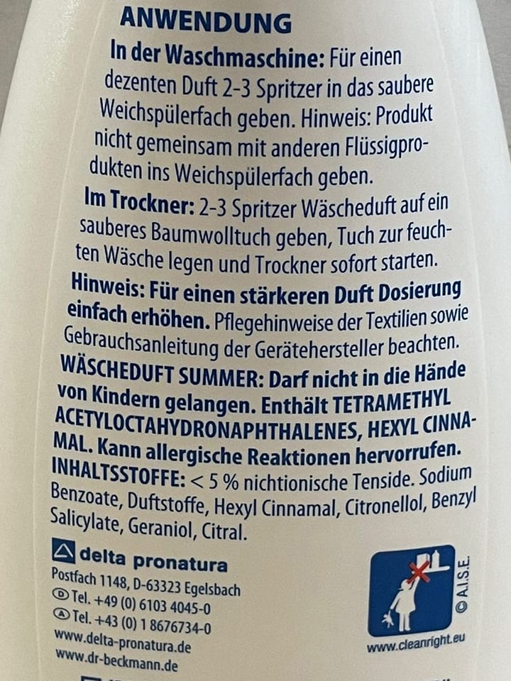 Dr. Beckmann 3er-Set: Wäsche-Duftkonzentrate 
