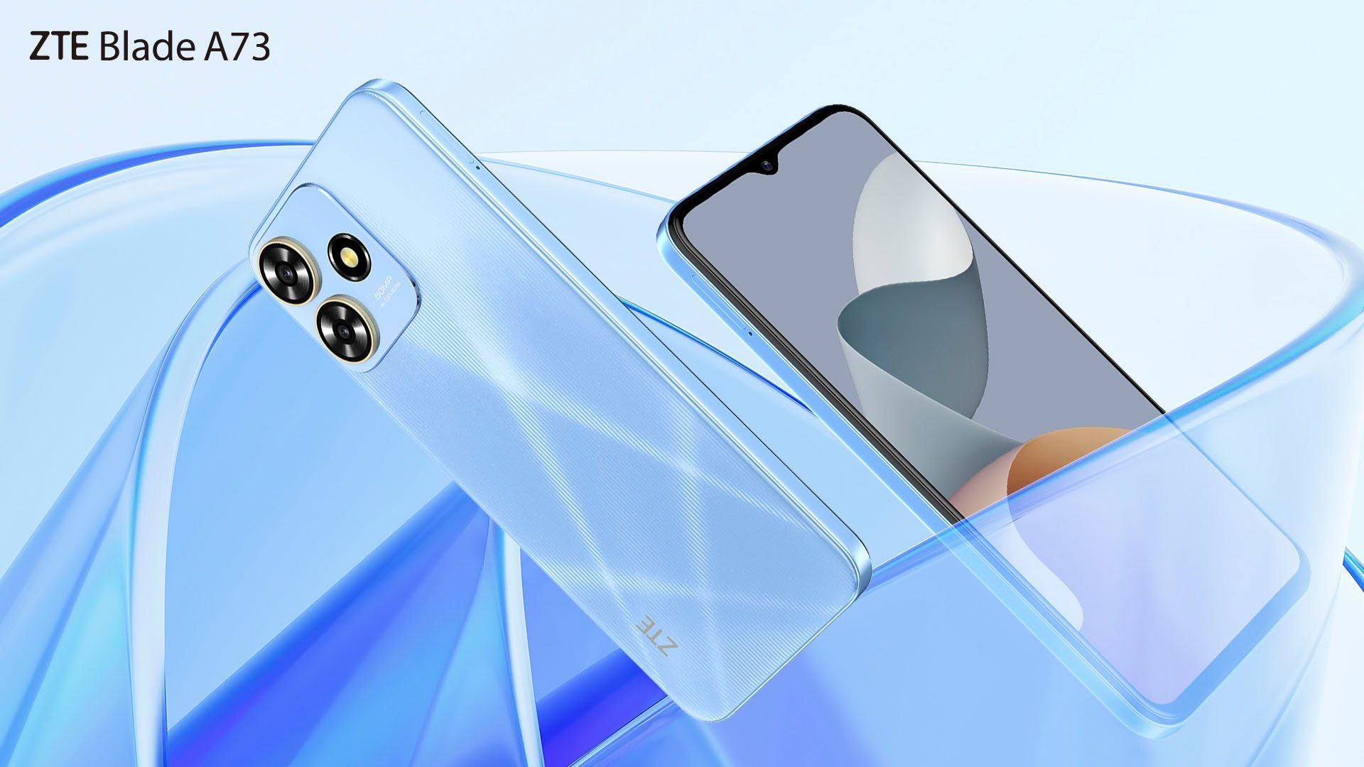 ZTE Blade A73 Smartphone (16,76 cm/6,6 Zoll, 128 GB Speicherplatz, 50 MP Kamera)
