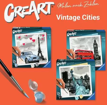 CreArt London Calling - Malen nach Zahlen für Erwachsene