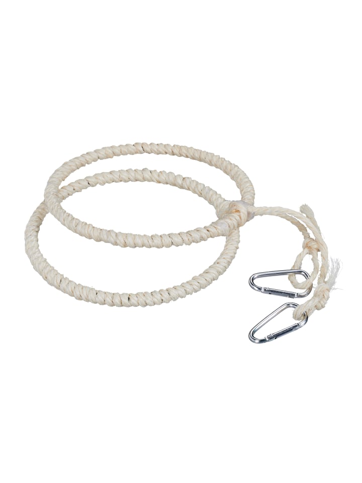 relaxdays 2 x Vogelschaukel-Ring in Natur - Ø 15 cm günstig kaufen onesize