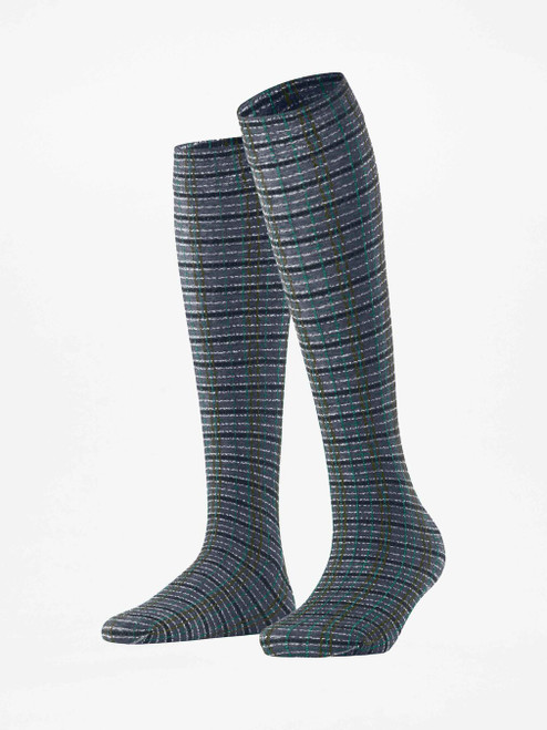 Dormant Tweed 60 DEN Damen Kniestrümpfe-91639100001 Falke