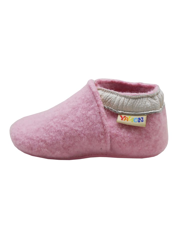 Yalion Baby Leder-Krabbelschuhe in Rosa günstig kaufen