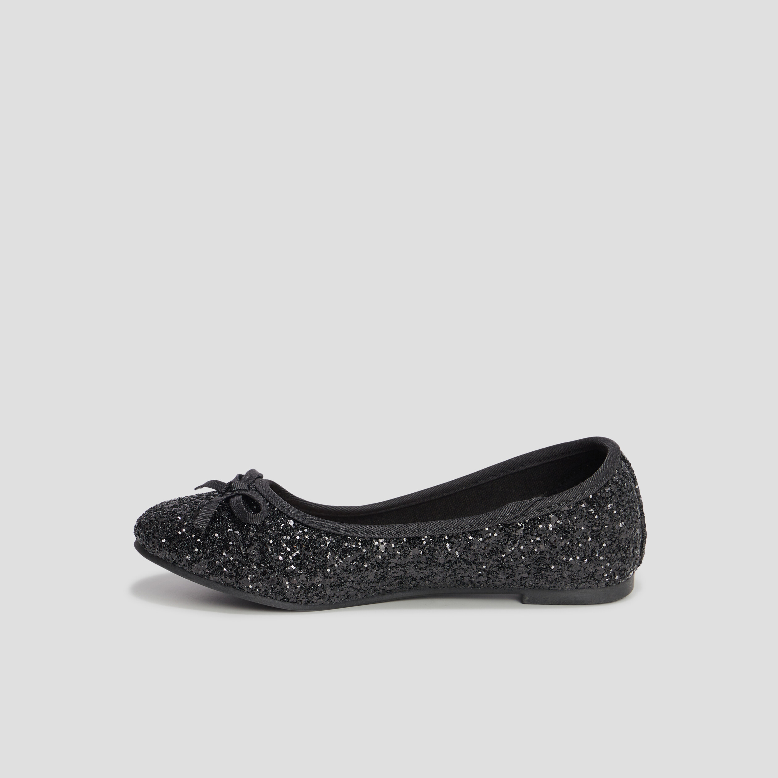 Ballerines à paillettes noir fille | La Halle