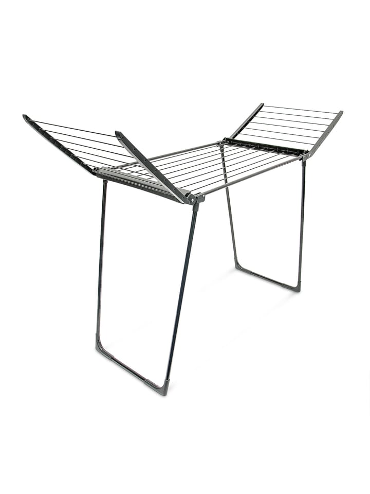 relaxdays Standtrockner in Schwarz - (B)169 x (H)104 x (T)54,5 cm günstig kaufen onesize