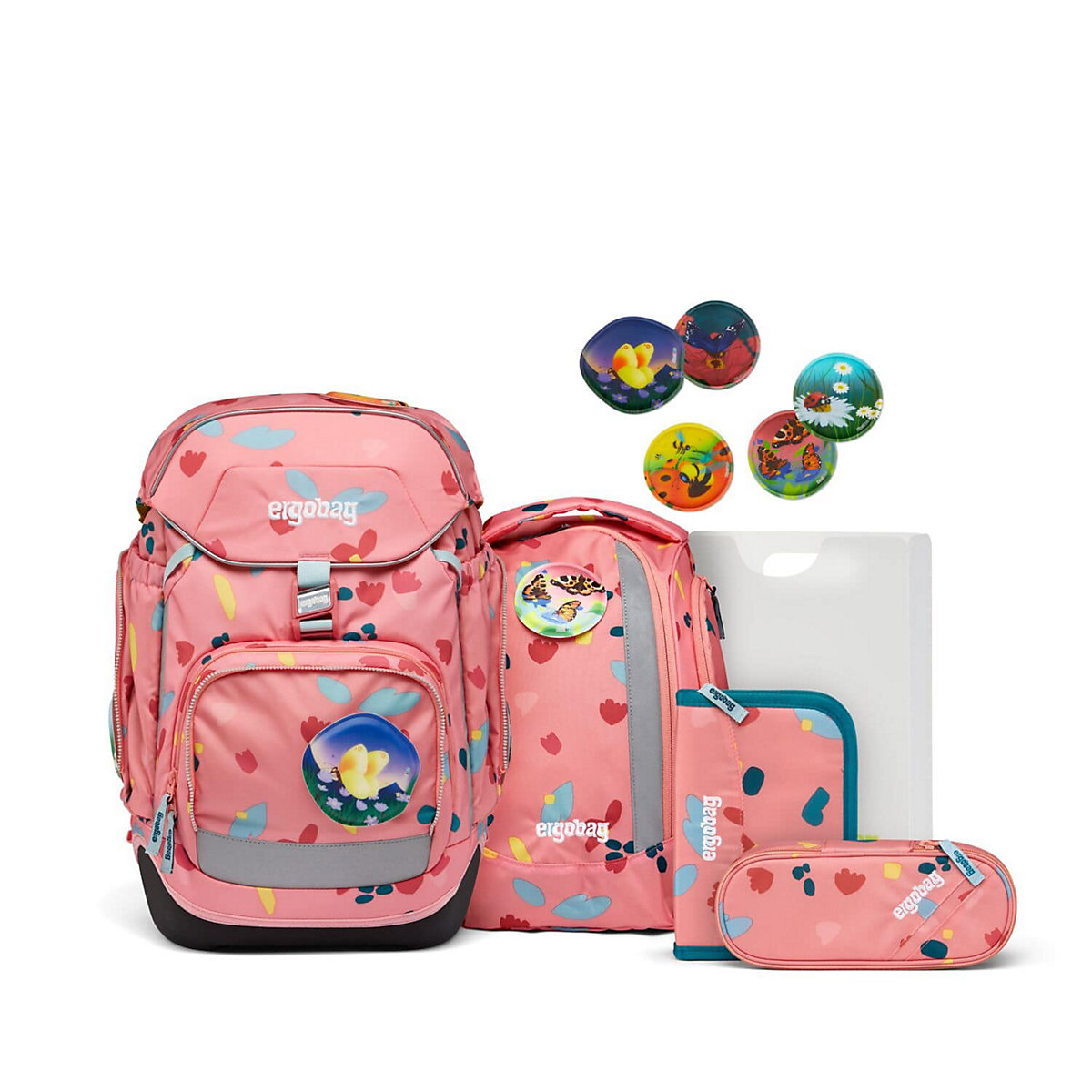 Schulranzenset pack Main ZitronenfaltBär, 5-tlg. (2023)