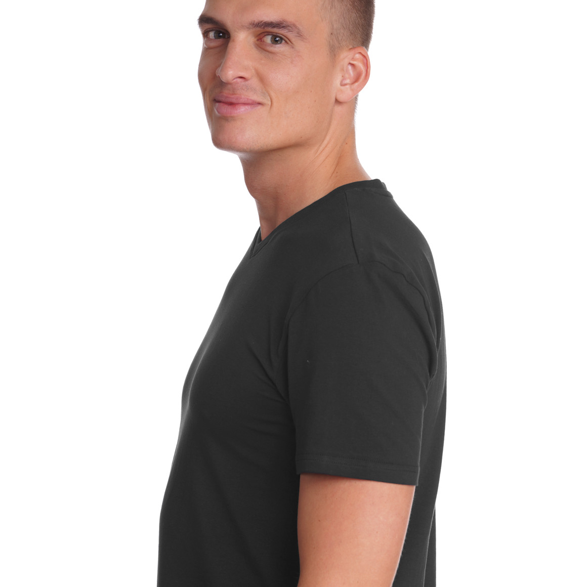 2 Herren T-Shirts mit V-Ausschnitt