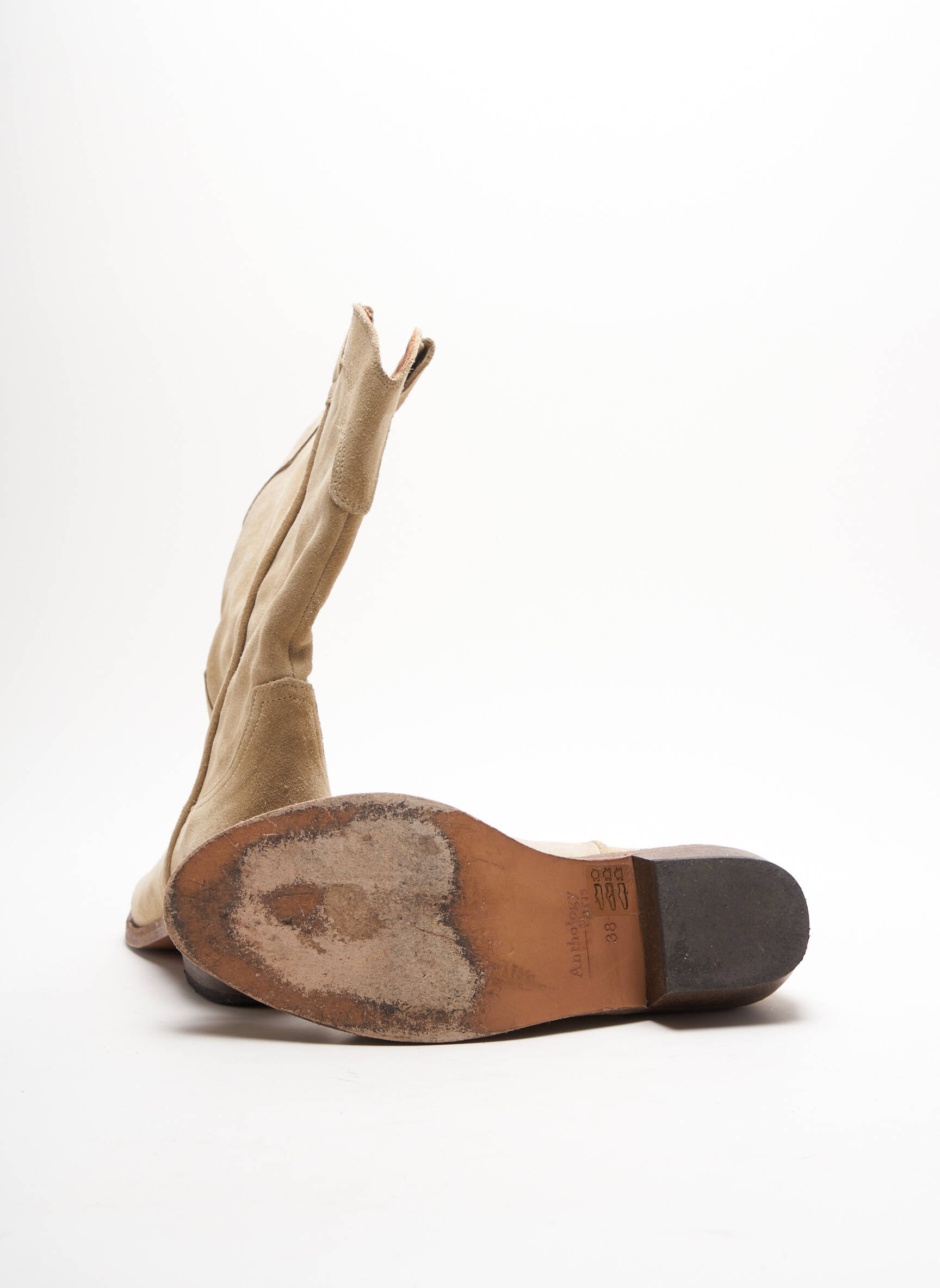 Anthology Bottines Femme couleur beige