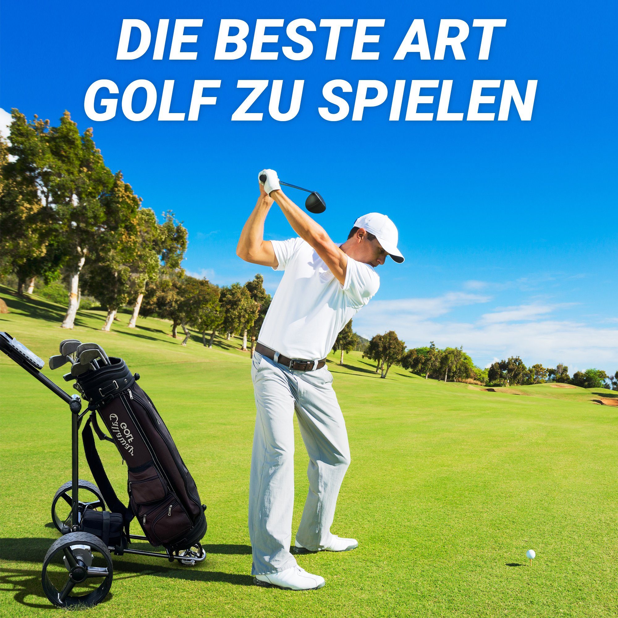 ELYFLAIR Golftrolley ELYFLAIR® Elektrischer Golftrolley