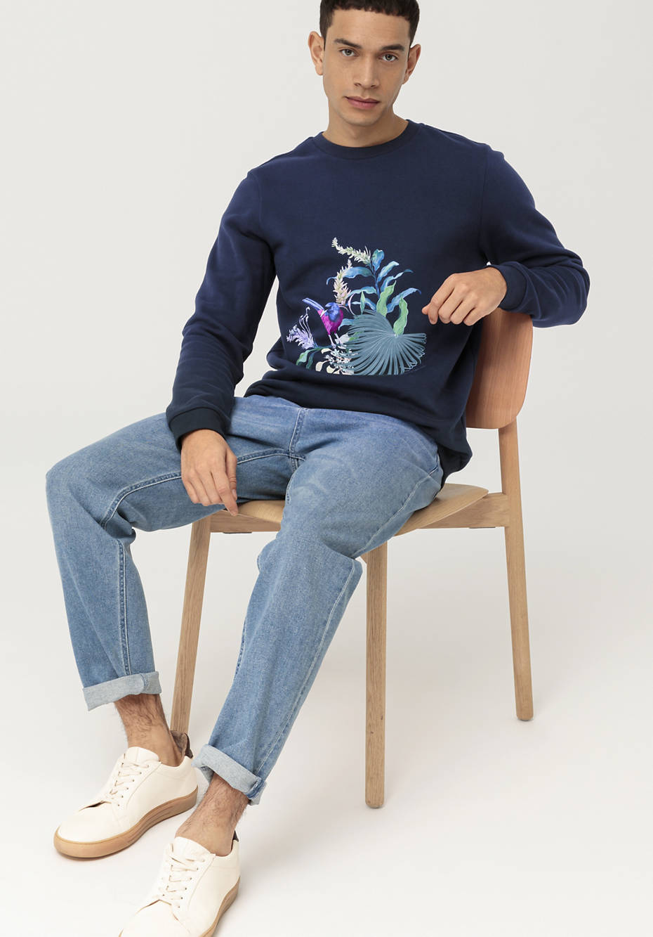 Sweater NAITO aus reiner Bio-Baumwolle