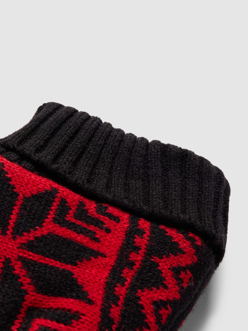 Socken mit Allover-Muster im 2er-Pack in rot
