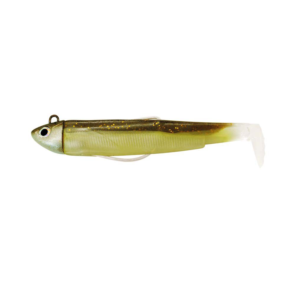 Weichköder-Finish-Kombination schwarzer Minnow 90, 9 cm, 8 g