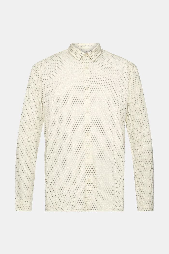 Slim-Fit-Hemd mit Herzprint
