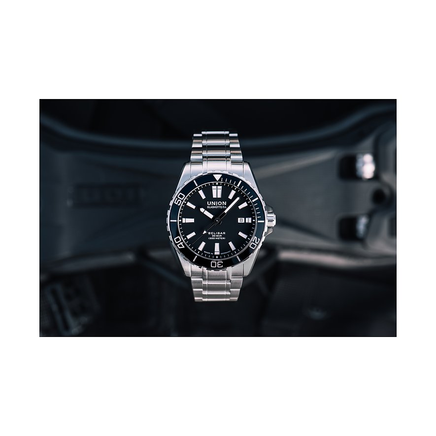 Union Glashütte Herrenuhr Belisar Datum Sport Pro