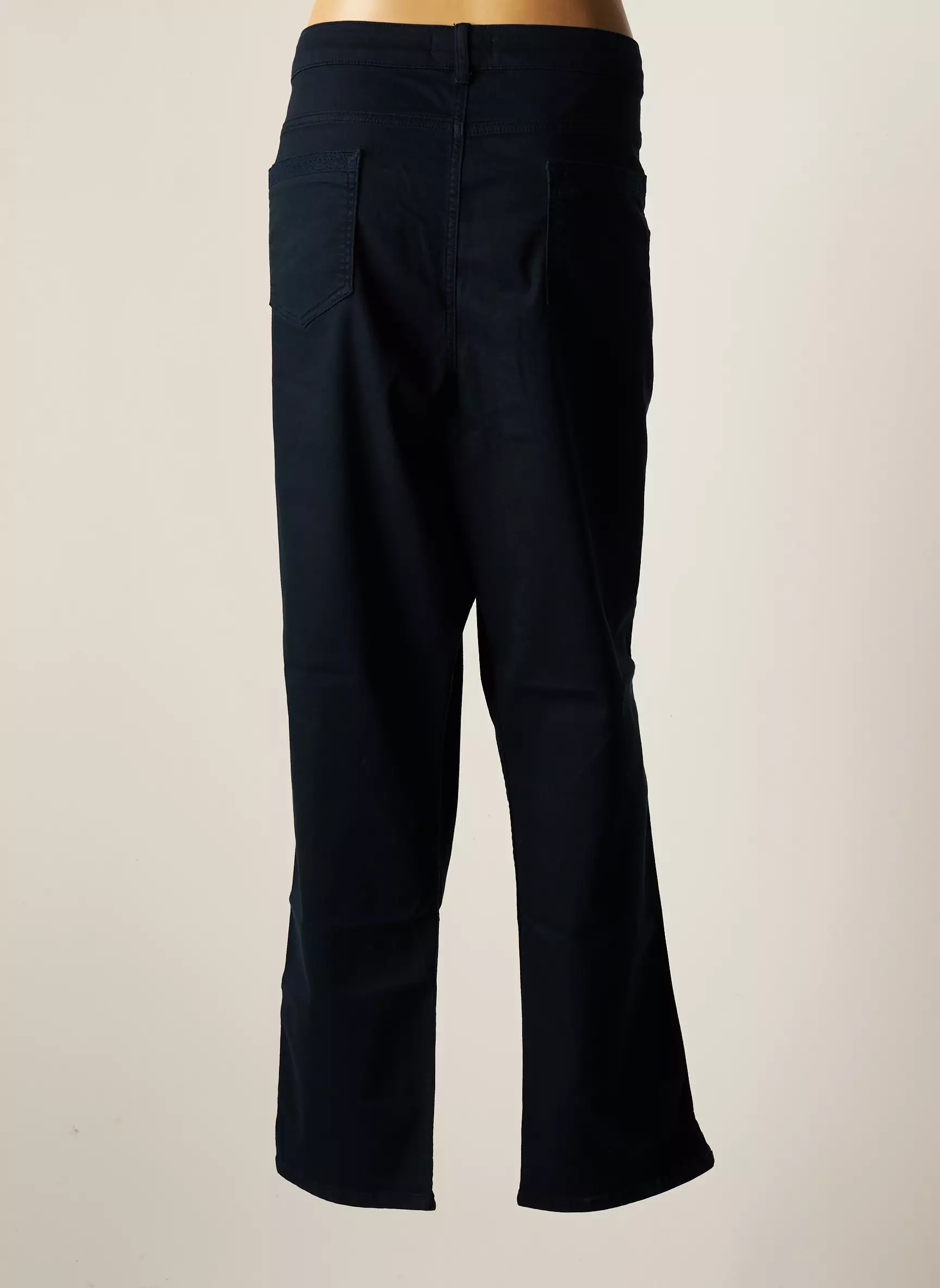 Concept K Pantalons Droits Femme couleur bleu