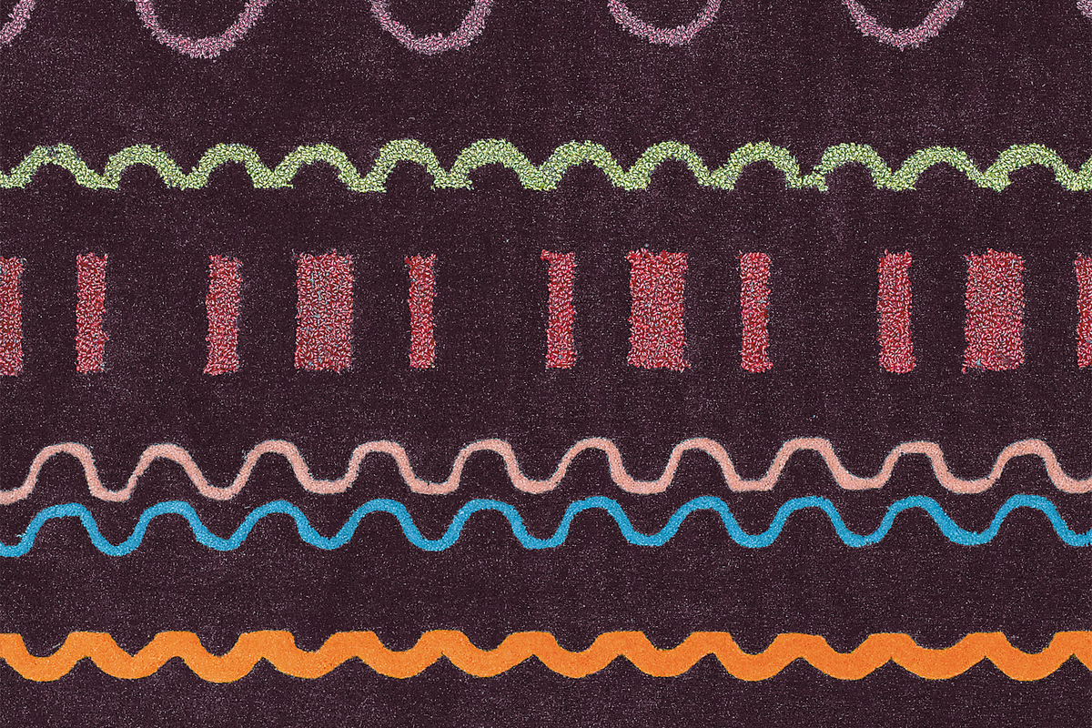 Arte Espina Teppich Spirit 3085 Multi / Violett