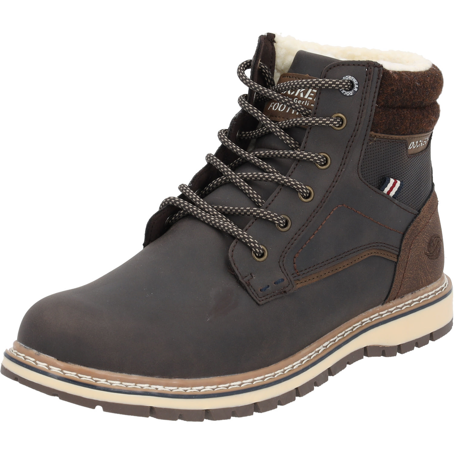 Dockers 47BY911, Stiefel, Herren, Braun (Schoko)