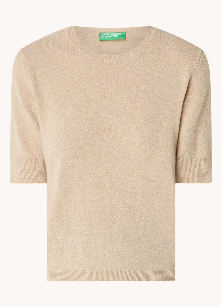 Benetton Fine-knit virgin wool top