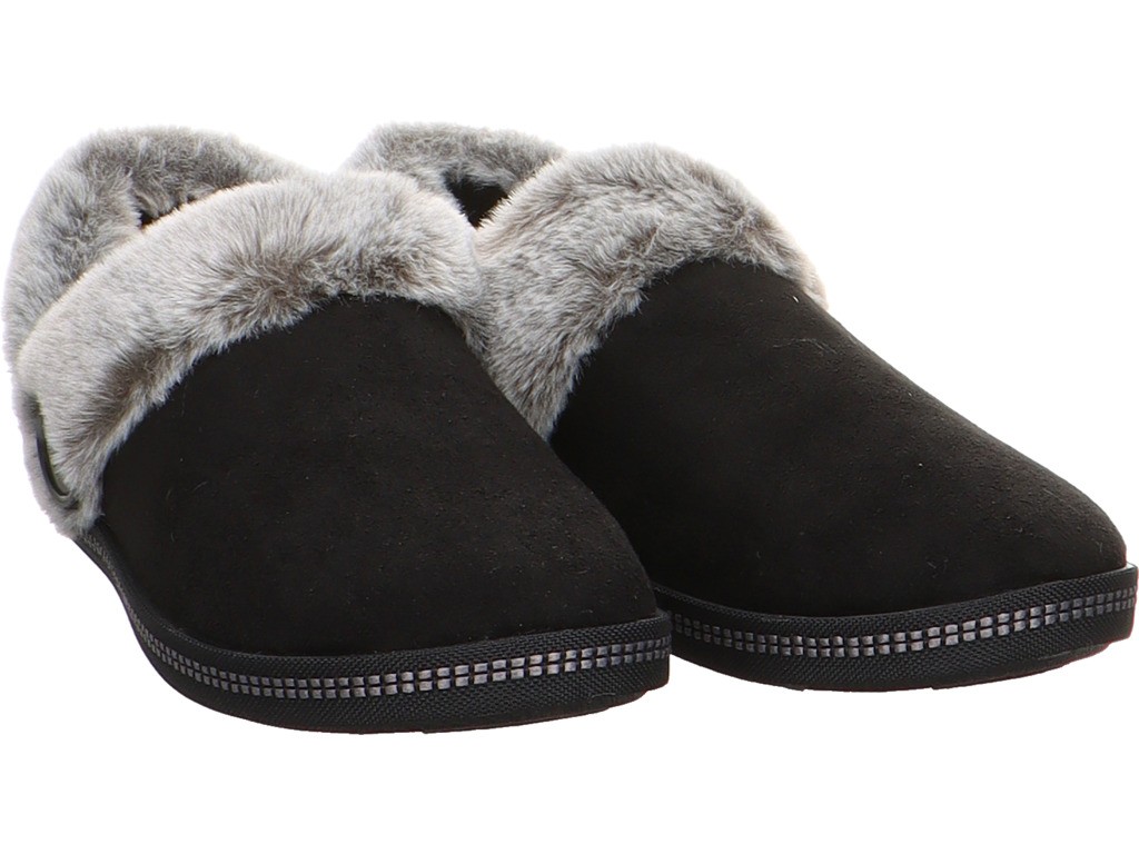 SKECHERS Hausschuhe schwarz