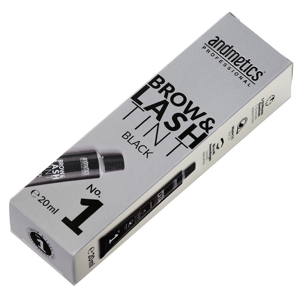 andmetics Brow & Lash Tint Black 20 ml